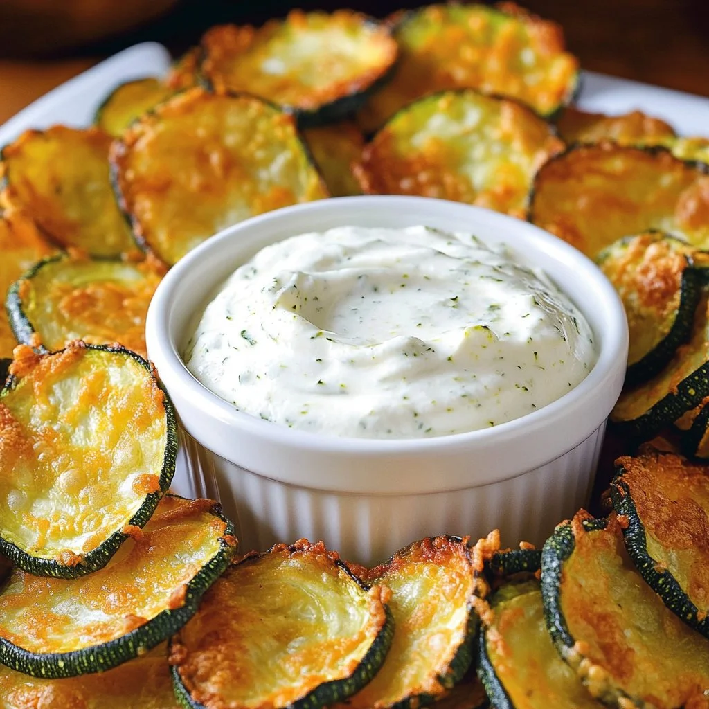 30-Minute Baked Zucchini Chips