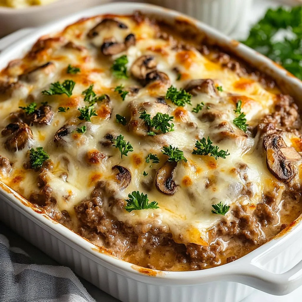 Amish Hamburger Steak Bake