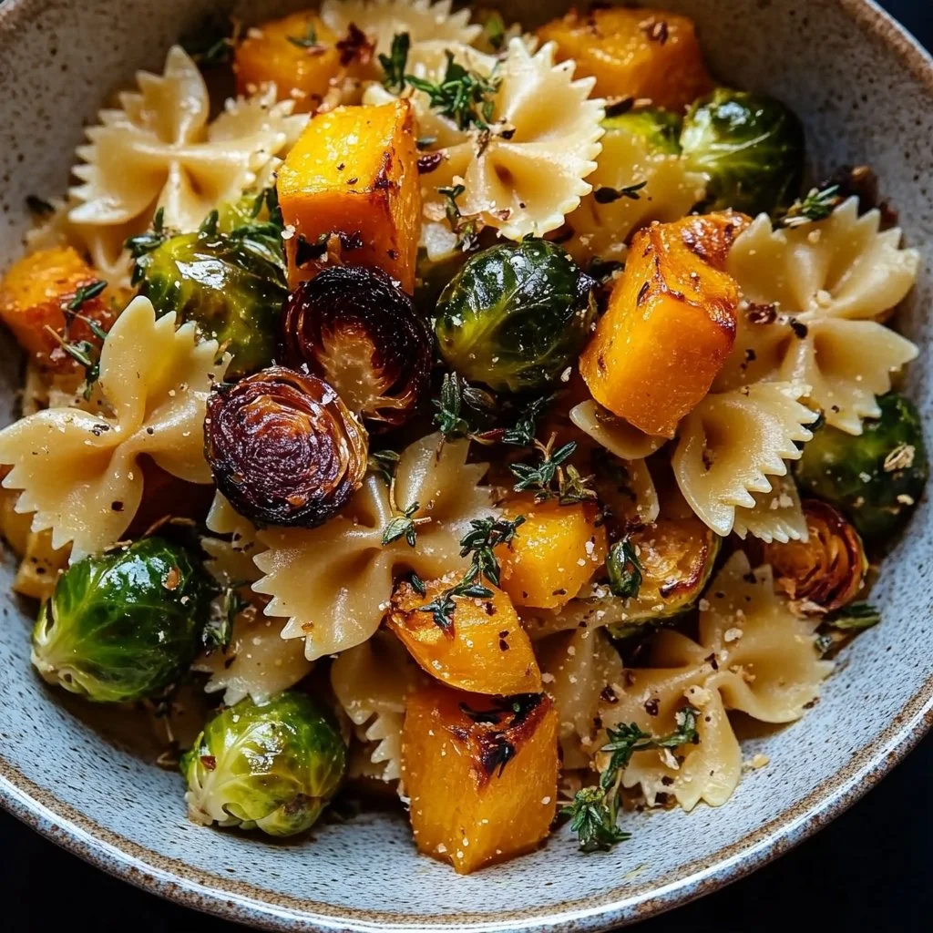 Autumn Sausage Pasta Squash