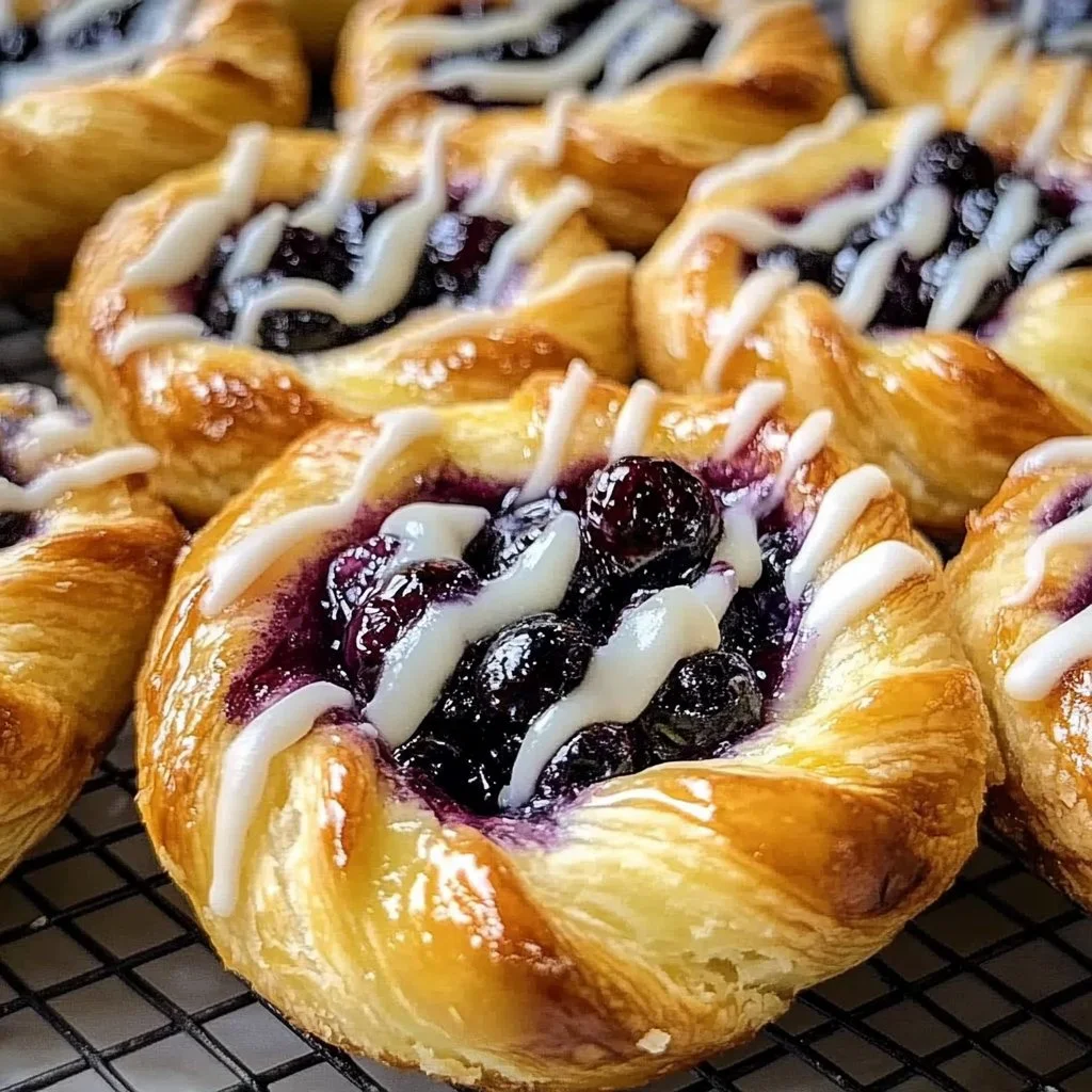 Blueberry Lemon Danish