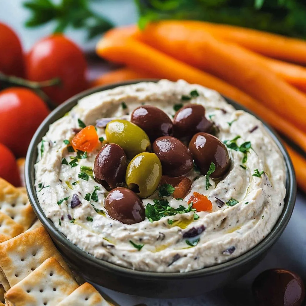 Cream Cheese & Olive Spread: A Mediterranean Delight