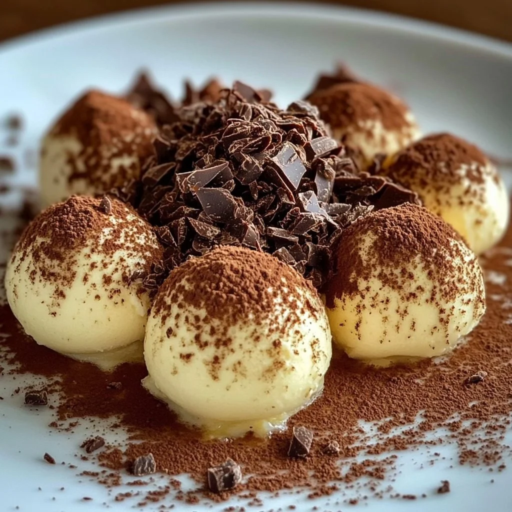Creamy Tiramisu Truffles