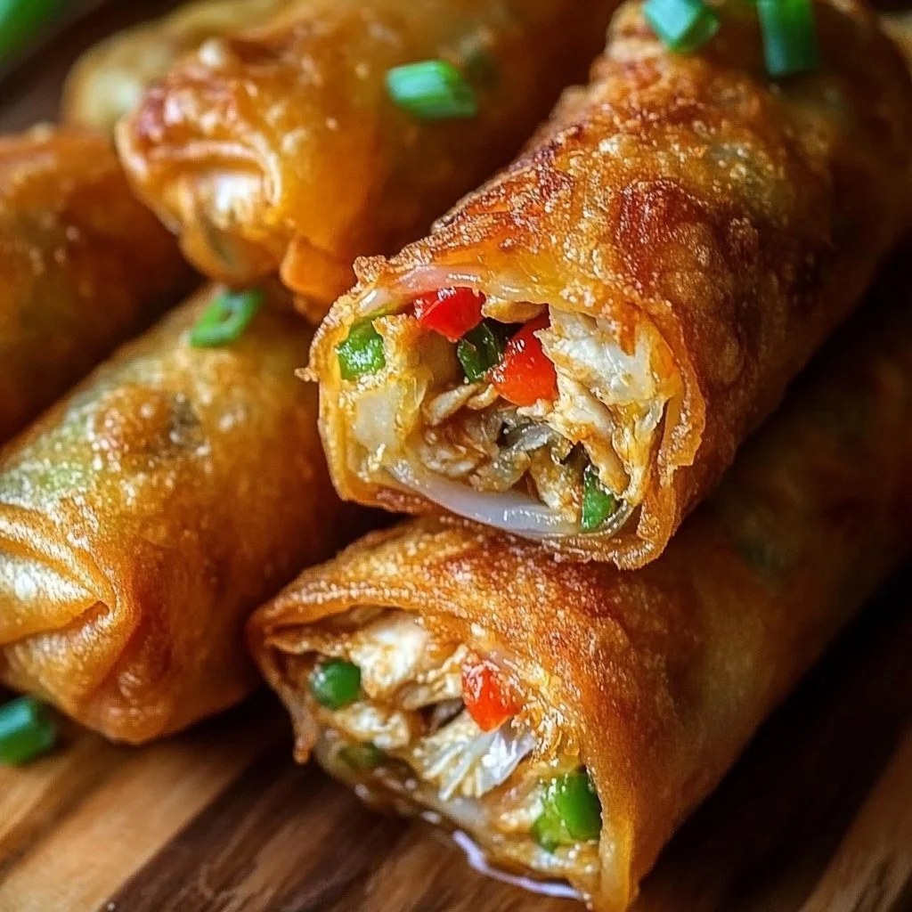 Crispy Crab Cake Egg Rolls