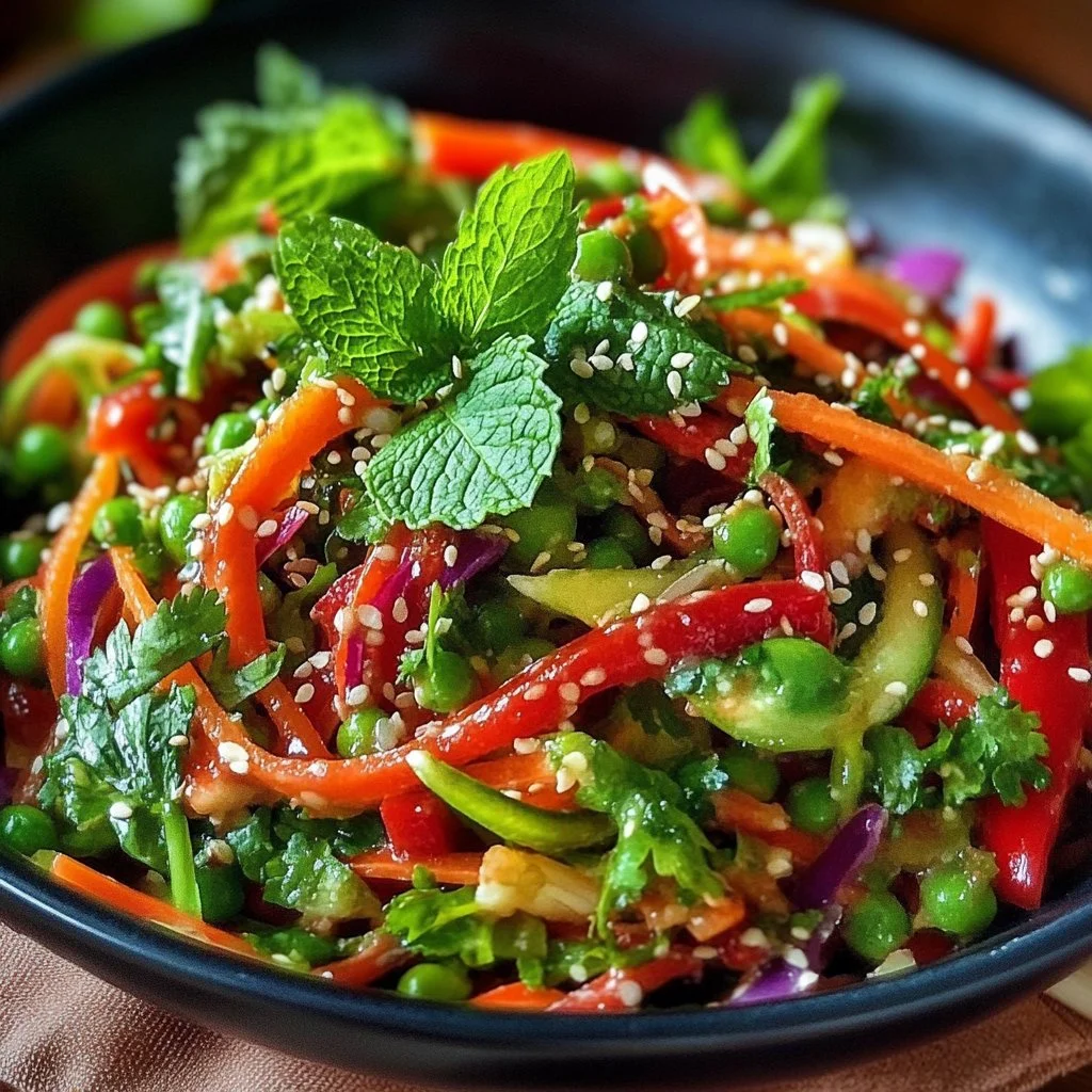 Crunchy Asian Edamame Salad
