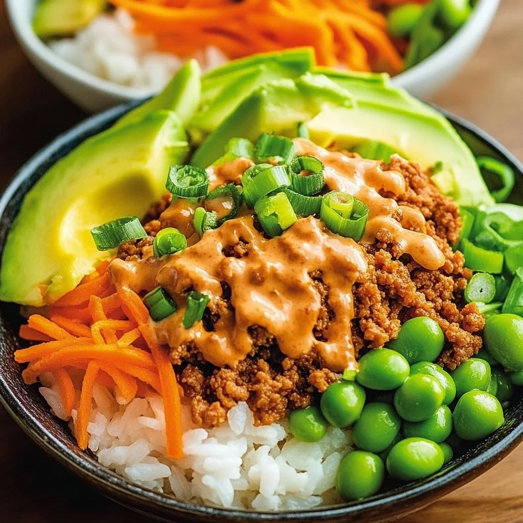 Ground Turkey Rice Bowls