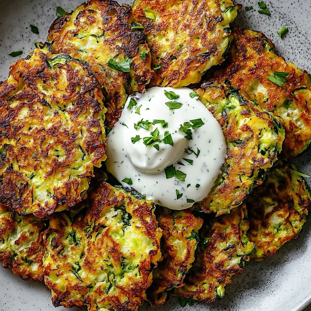 Healthy Zucchini Fritters