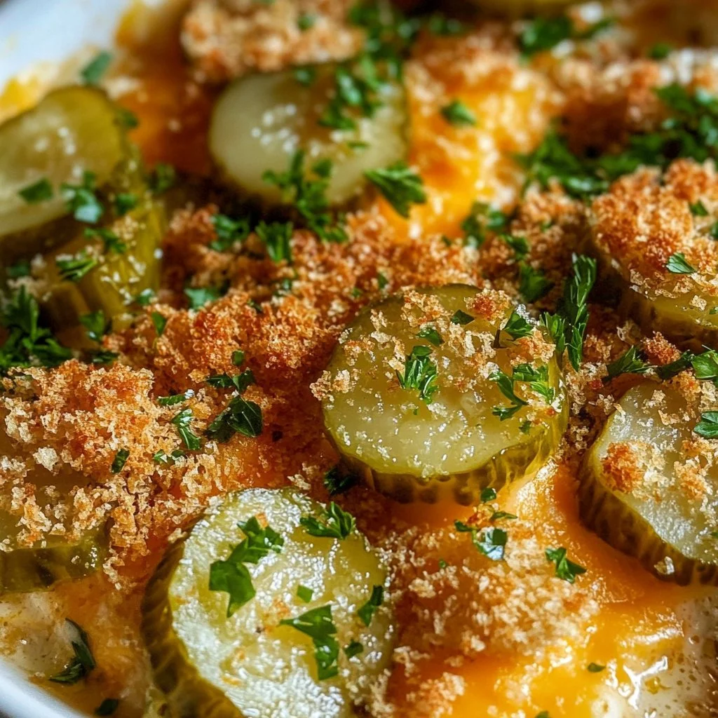 Hot And Cheesy Fried Pickle Dip