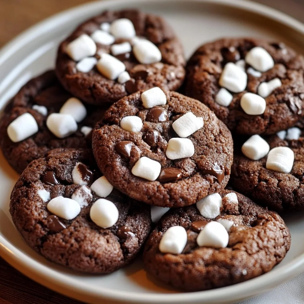 Hot Chocolate Cookies