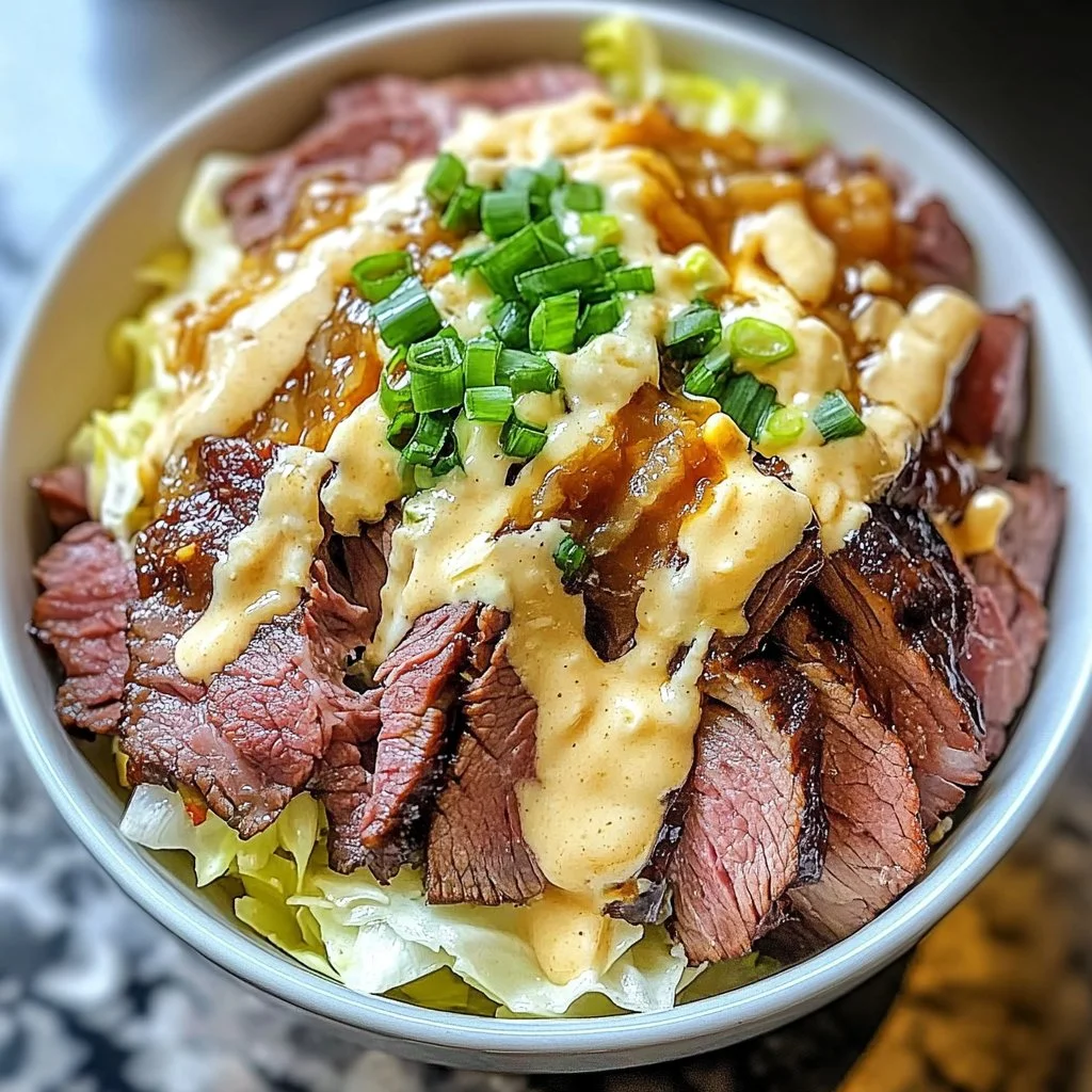 Keto Reuben in a Bowl