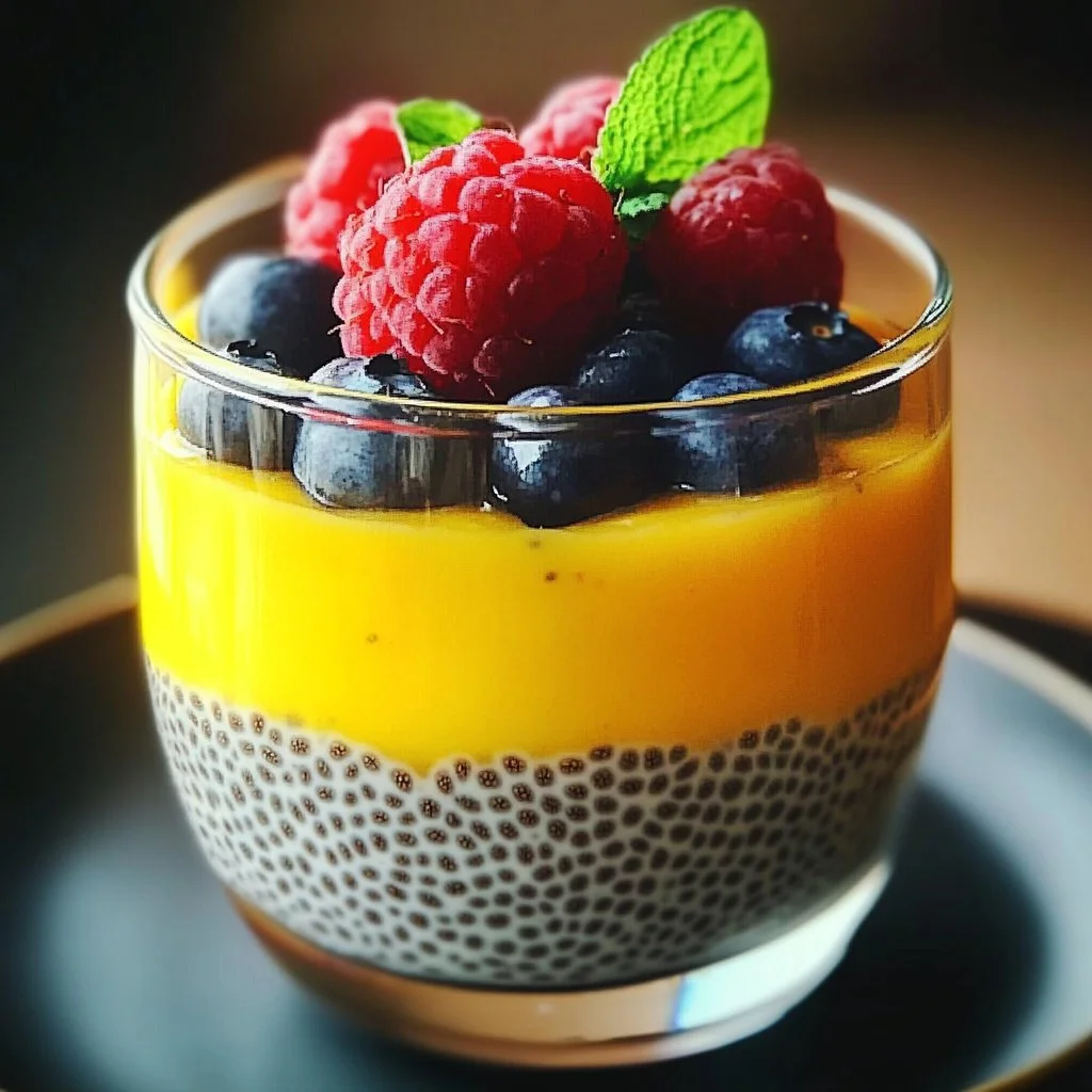 Lemon Curd Chia Pudding