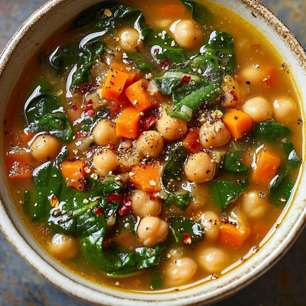 Mediterranean Chickpea Soup