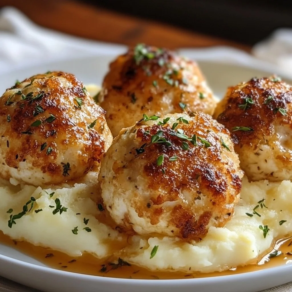 Parmesan Cloud Chicken Bombs