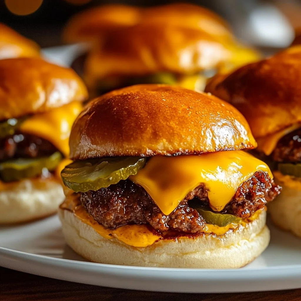 Sheetpan Burger Sliders