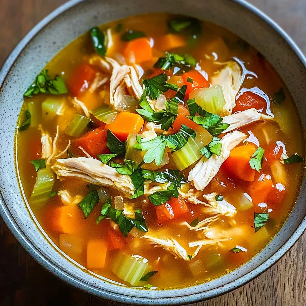 Sicilian Chicken Soup