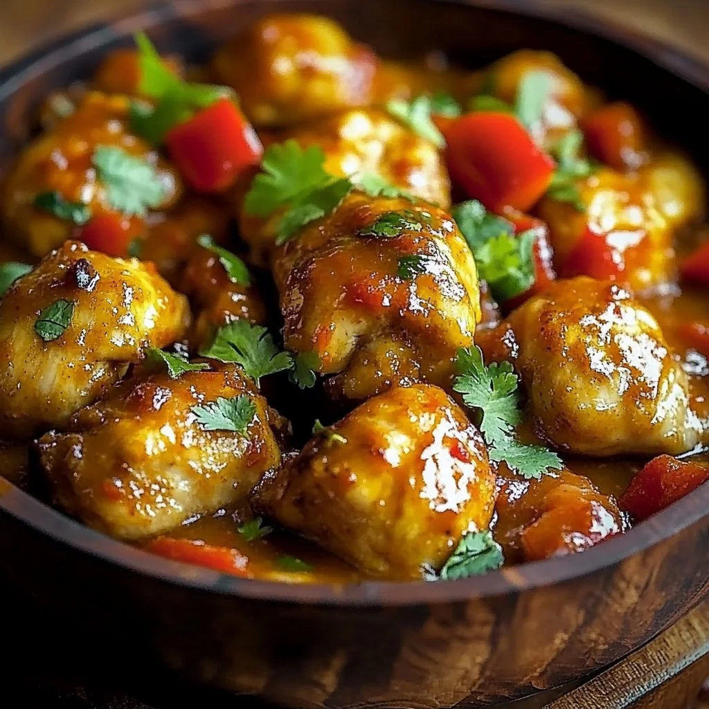 Spicy Brazilian Coconut Chicken