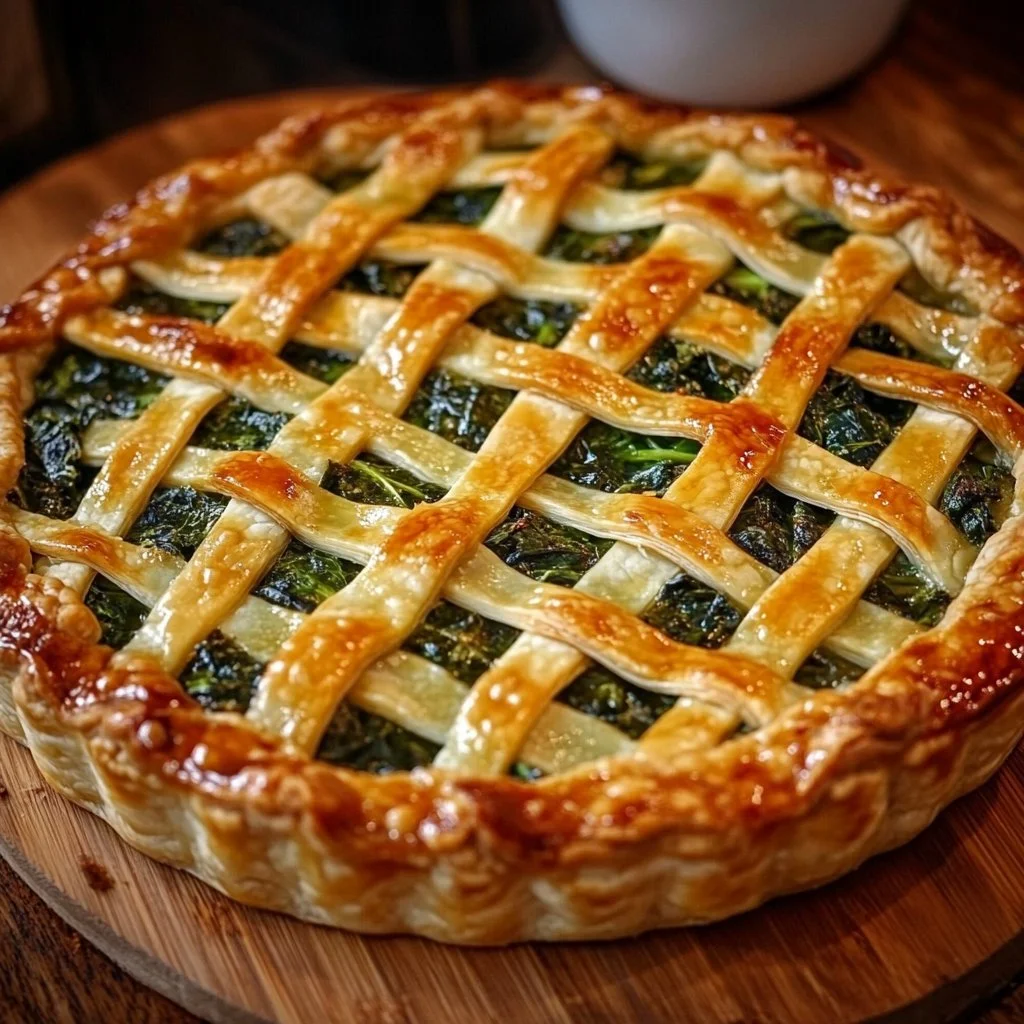 Spinach Stuffed Pie