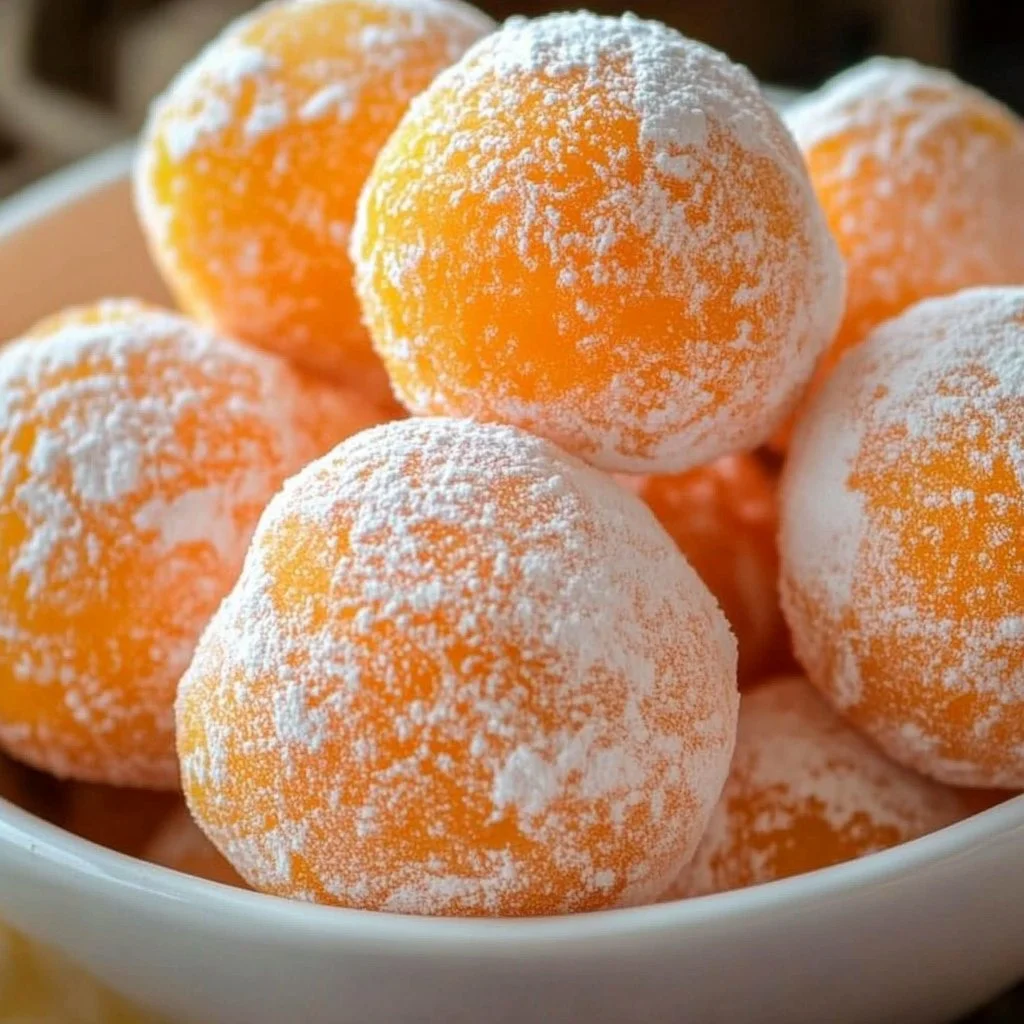 White Chocolate Orange Truffles