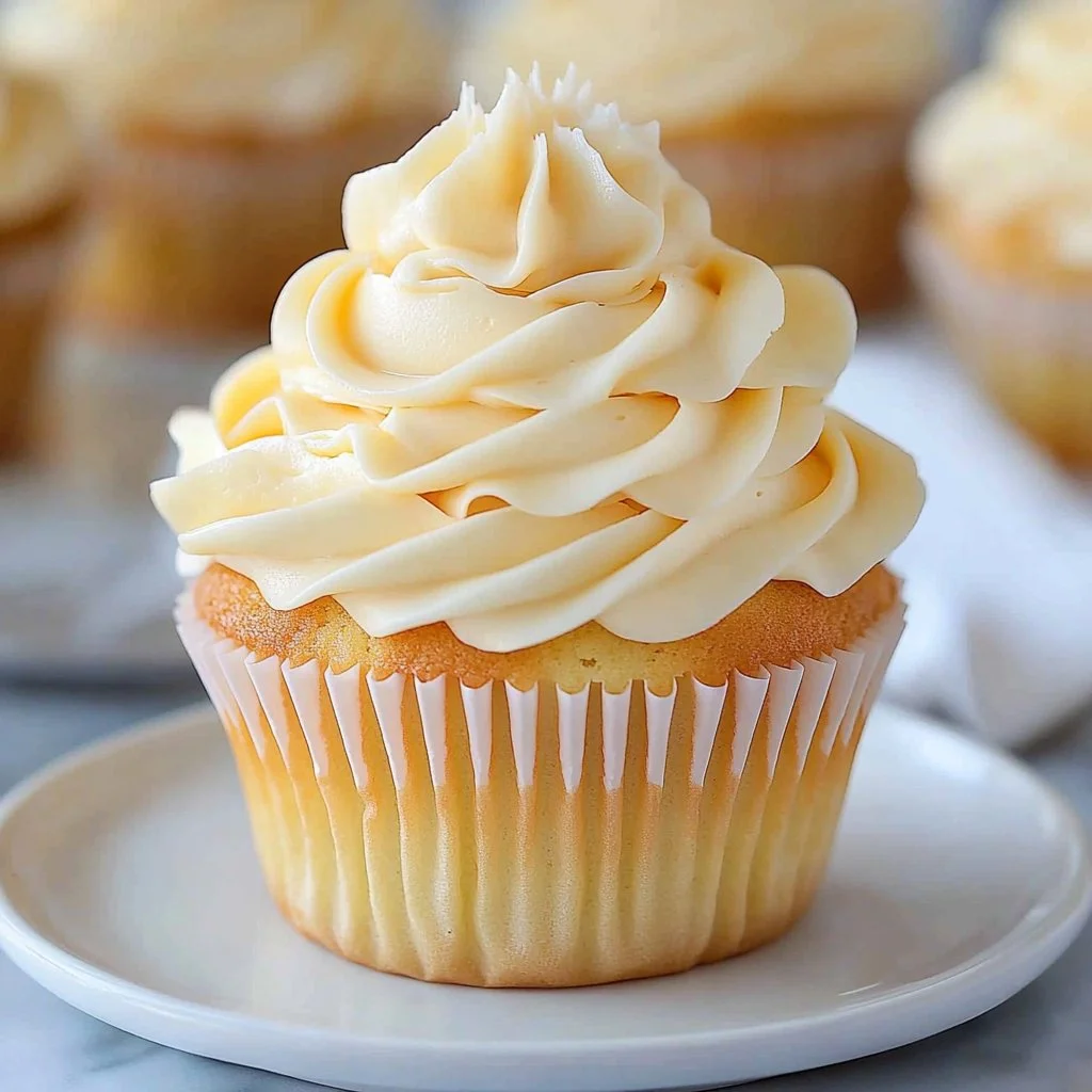 Classic Vanilla Cupcakes