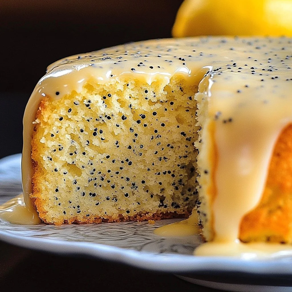 Irresistible Lemon Poppy Seed Cake